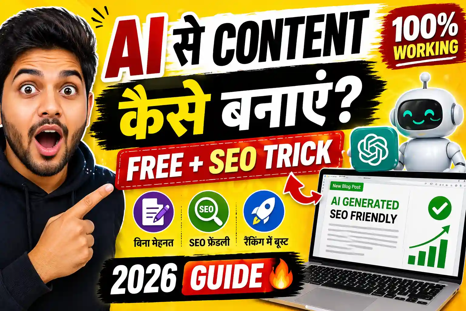 AI content creation process step by step infographic