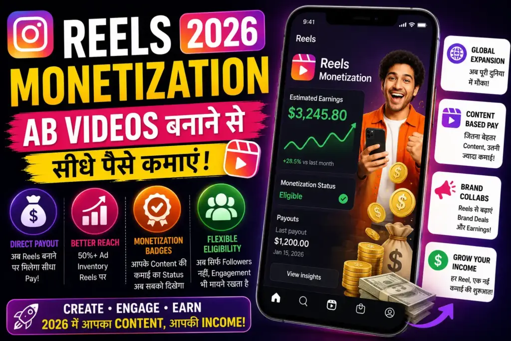 Reels Monetization 2026